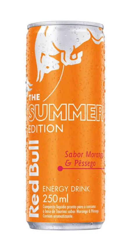 RED BULL Morango e Pêssego