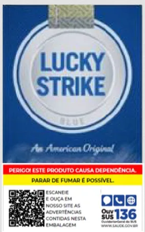 LUCKY STRIKE ORIGINAL BLUE MAÇO
