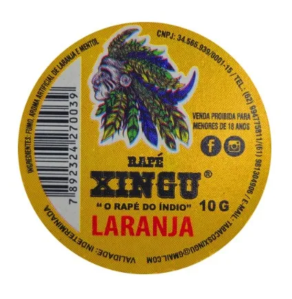 RAPE XINGU 10G LARANJA