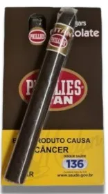 CHARUTO PHILLIES TITAN CHOCOLATE VAREJO
