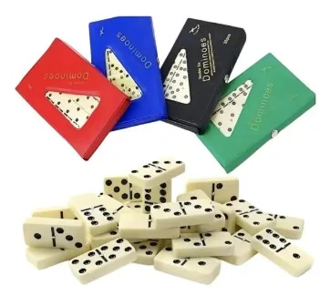 DOMINO DE PLASTICO 28 PÇS