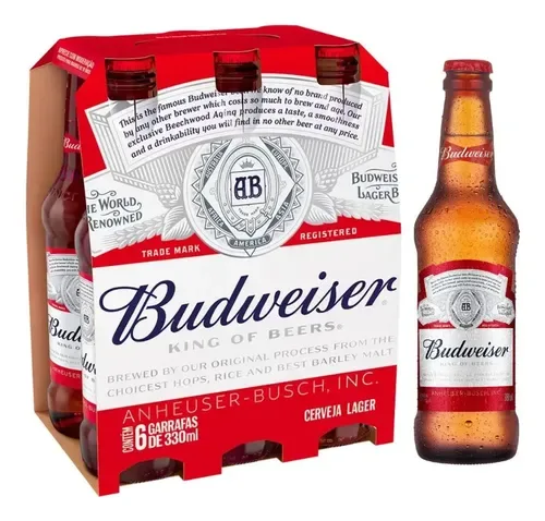 Long Neck - Budweiser 300Ml