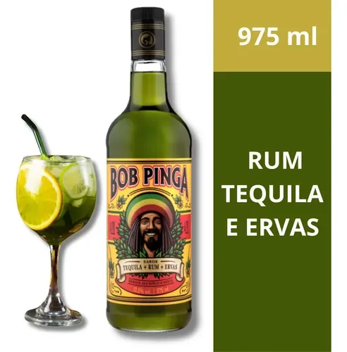 Garrafa - Bob Pinga 975Ml