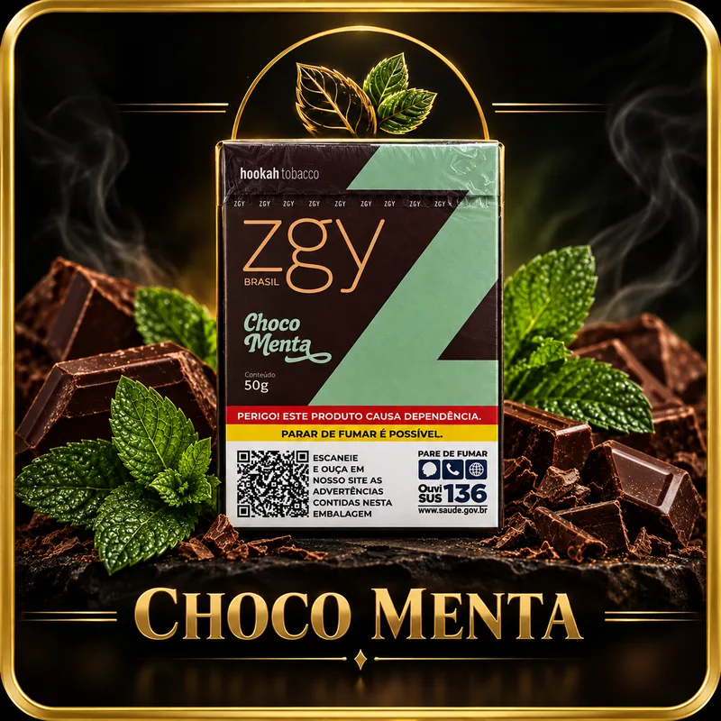 Essência Zgy - Choco Menta 50G