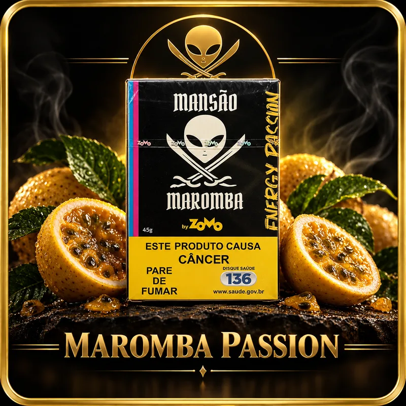 Essência - Zomo Maromba Passion (Energético Maracujá)