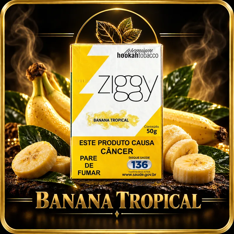 Essência Zgy - Banana Tropical 50G