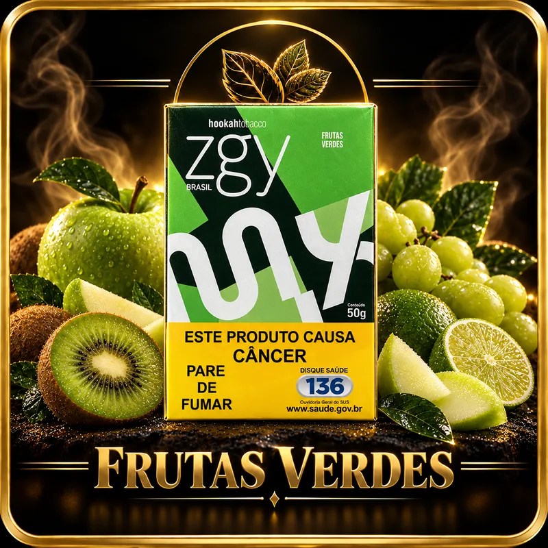 Essência Zgy - Frutas Verdes 50G