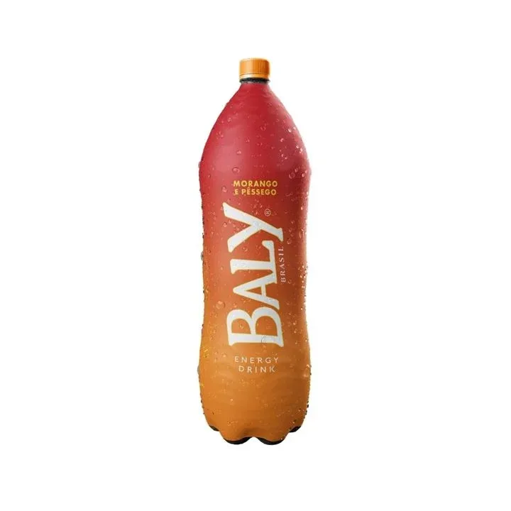 Energético Baly 2L - Morango e Pêssego