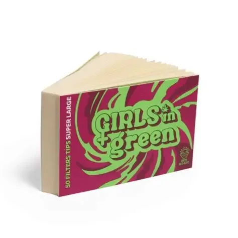 Piteira Papel - Girls in Green (Hiper Large)