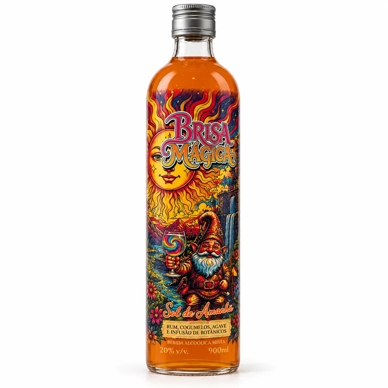 Garrafa Brisa Magica - Sol do Amanhã 900 Ml