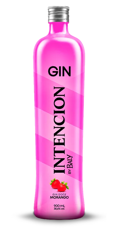 Garrafa Gin Intencion 900 Ml — Morango