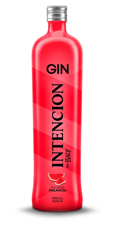 Garrafa Gin Intencion 900 Ml — Morango e Pêssego
