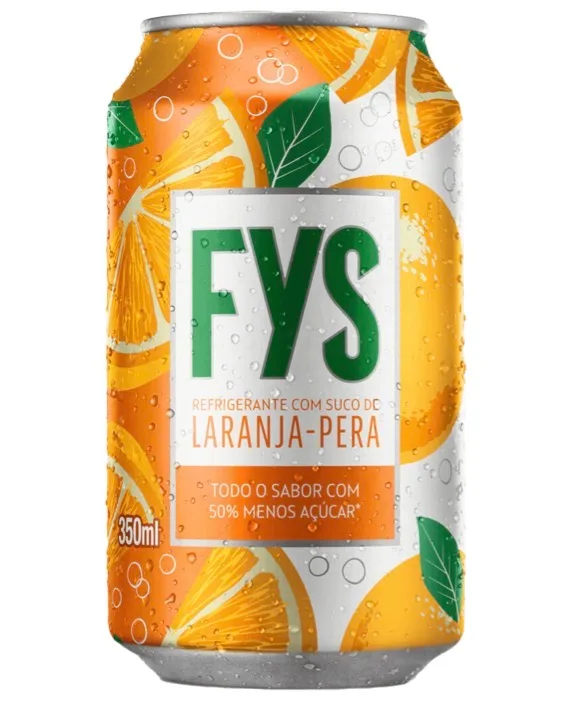 Fys Lata 350ml — Laranja