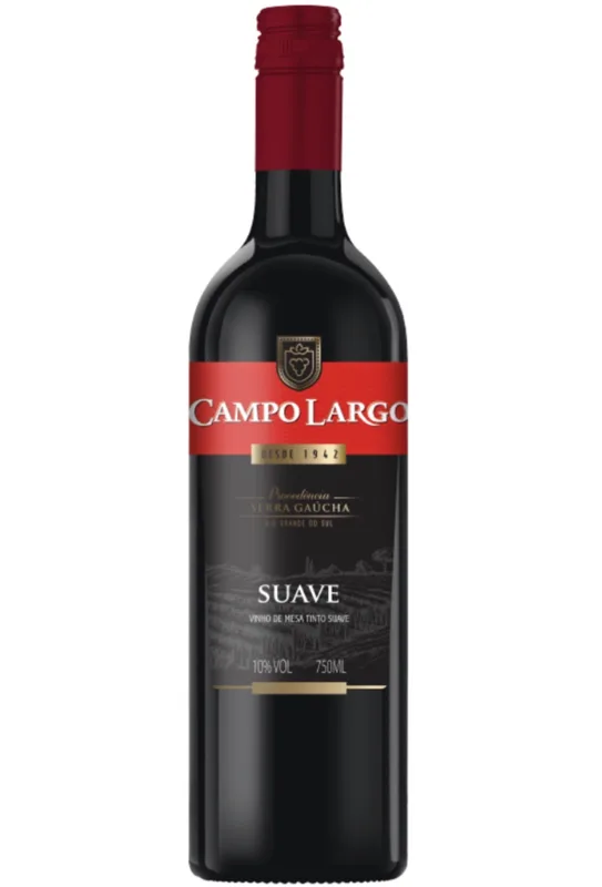 Vinho Campo Largo Suave 1L 