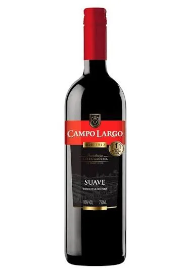 VINHO CAMPO LARGO SUAVE 