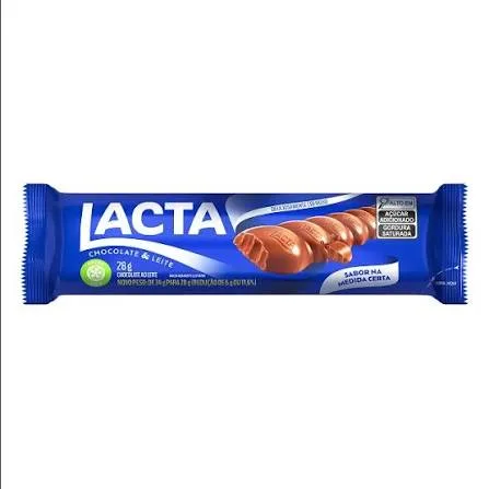 CHOCOLATE LACTA AO LEITE 28g