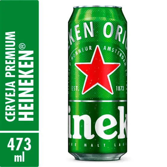 Heineken latão 