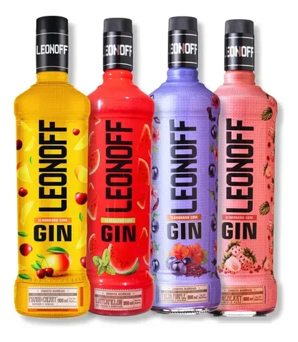 Gin leonoff sabores