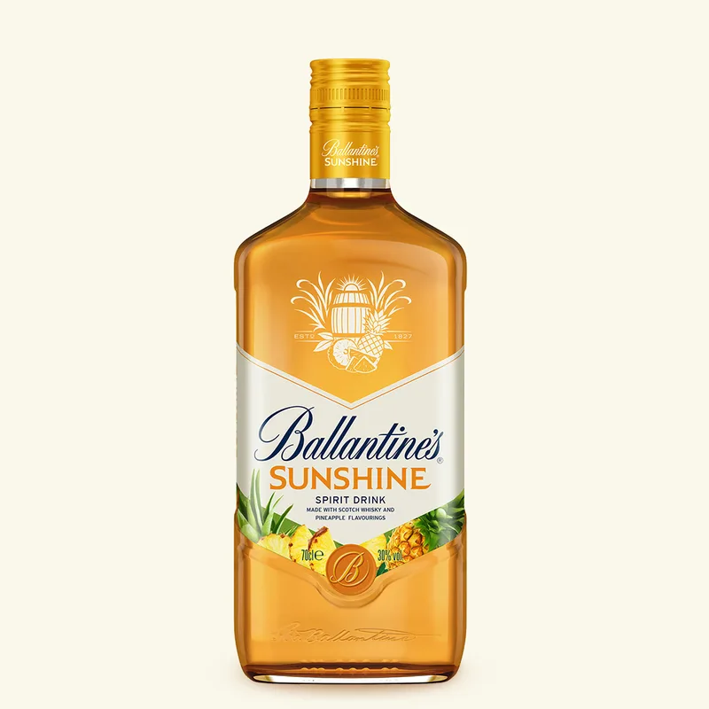Whisky Ballantines sunshine