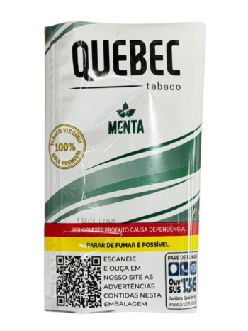 TABACO QUEBEC MENTA 25g