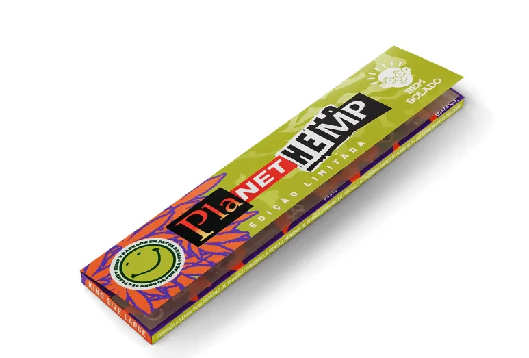SEDA BEM BOLAO EDIÇÃO PLANET HEMP KING SIZE LARGE 