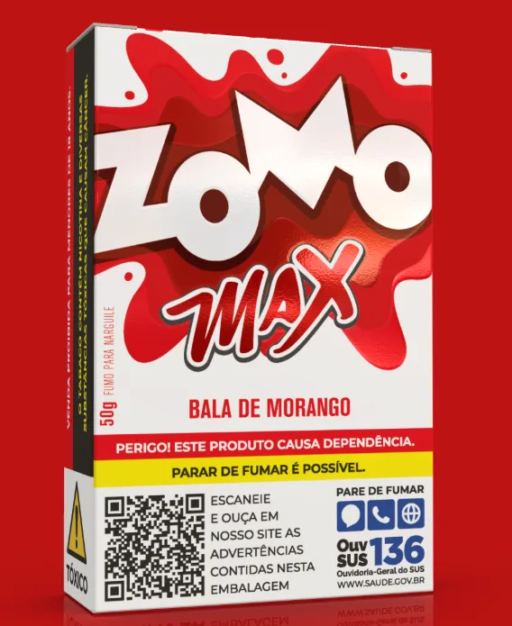 ESSÊNCIA ZOMO BALA DE MORANGO