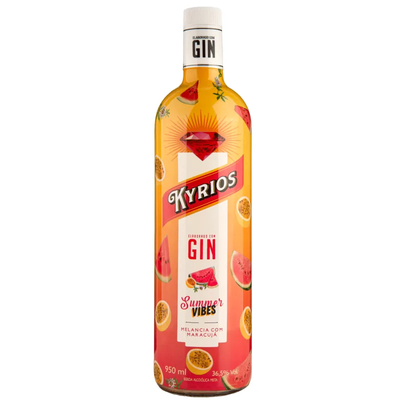 Gin Kyrios 950ml — Melancia com Maracujá